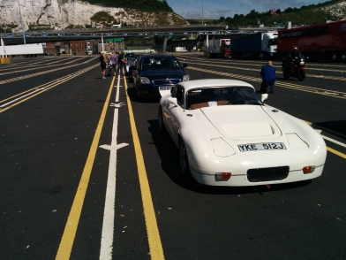 Arrival at dover